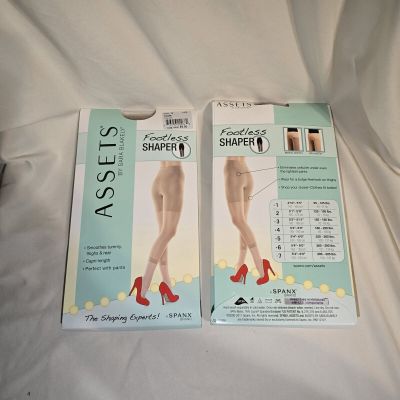 SPANX Assets By SARA BLAKELY Footless Shaper Capri-length NUDE Size 6 - 125B